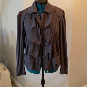 Grey lightweight jacket